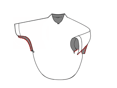 Deelbare rits - Meerprijs € 25,-