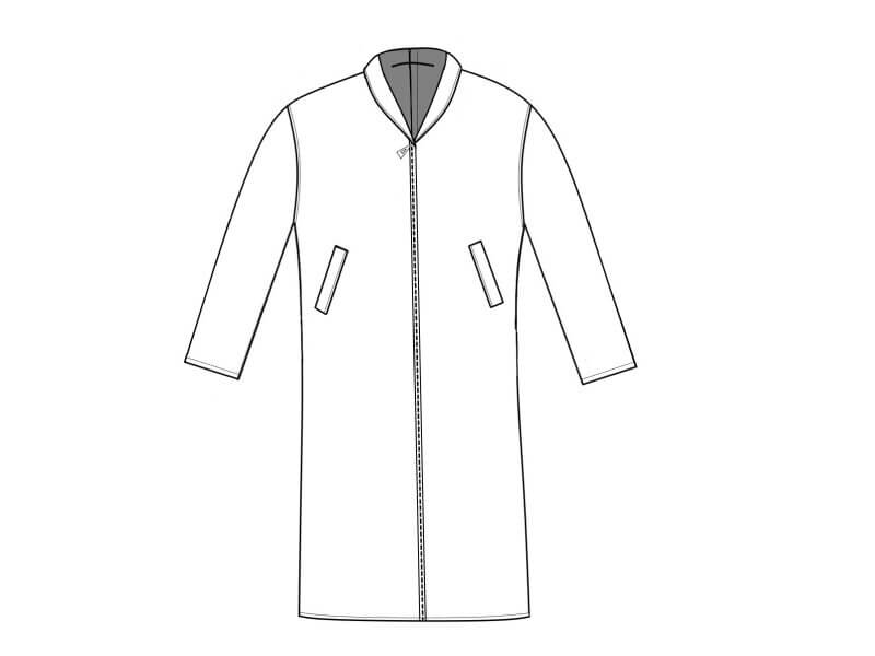 Lange deelbare rits - Meerprijs €15,-