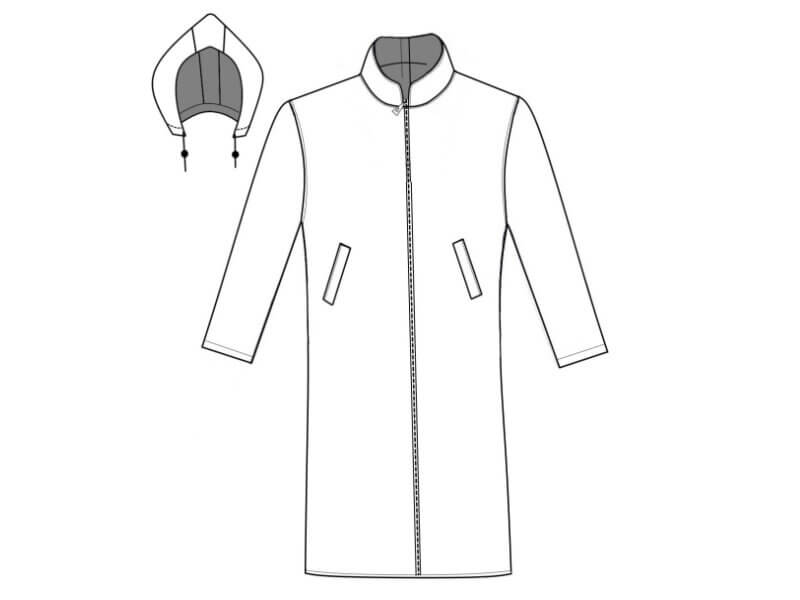 Lange deelbare rits - Meerprijs €15,-